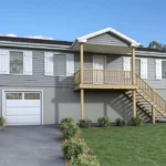 Raised Ranch Front
